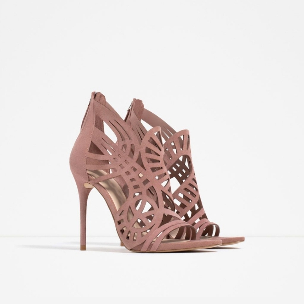 [SOLD] Zara Open Work heels
